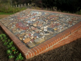 Mural resited to this new location in Doorstep Green Park in Skinningrove. - click to enlarge Mural resited to this new location in Doorstep Green Park in Skinningrove.