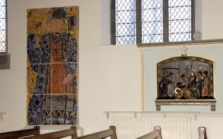 St John Fisher on Earth & in Heaven - click to enlarge St John Fisher on Earth & in Heaven