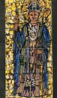 Original design for St John Fisher in Heaven - click to enlarge Original design for St John Fisher in Heaven