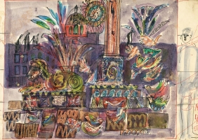 Artwork for mural