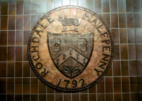 Rochdale Trade Tokens - click to enlarge Rochdale Trade Tokens