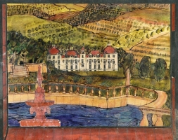 Original design for Chateau in the Garden - click to enlarge Original design for Chateau in the Garden
