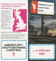 Mercury Motor Inns leaflet