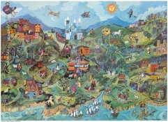 Wanderland Wall Poster - click to enlarge Wanderland Wall Poster